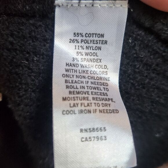 Open edit oversize cropped v-neck sweater XL - Picture 6 of 7